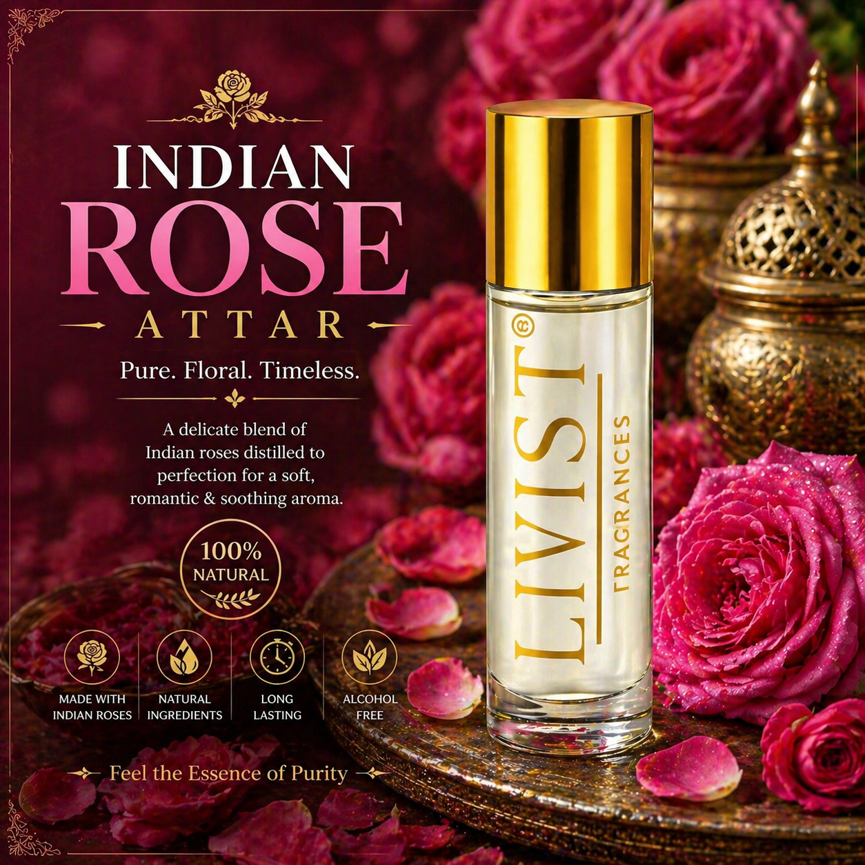 Indian Rose Desi Gulab